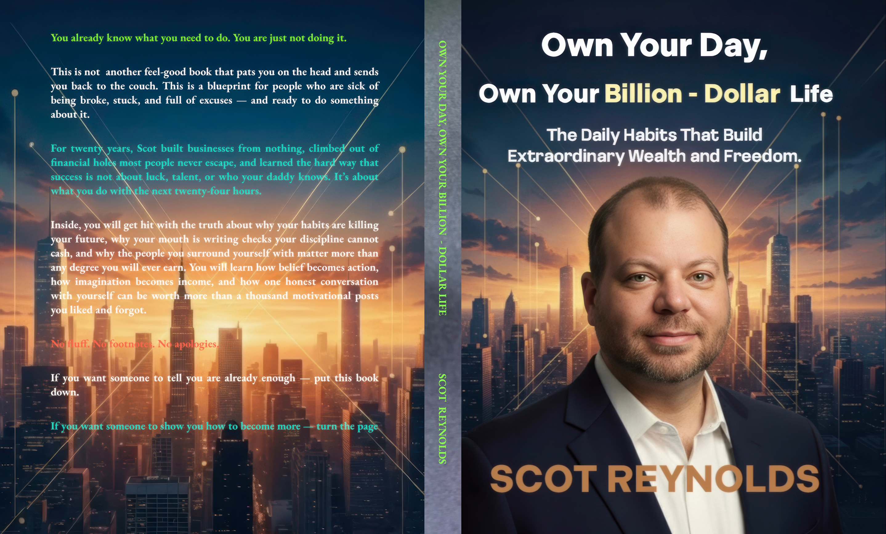 Own Your Day, Own Your Billion-Dollar Life by Scot Reynolds — book cover